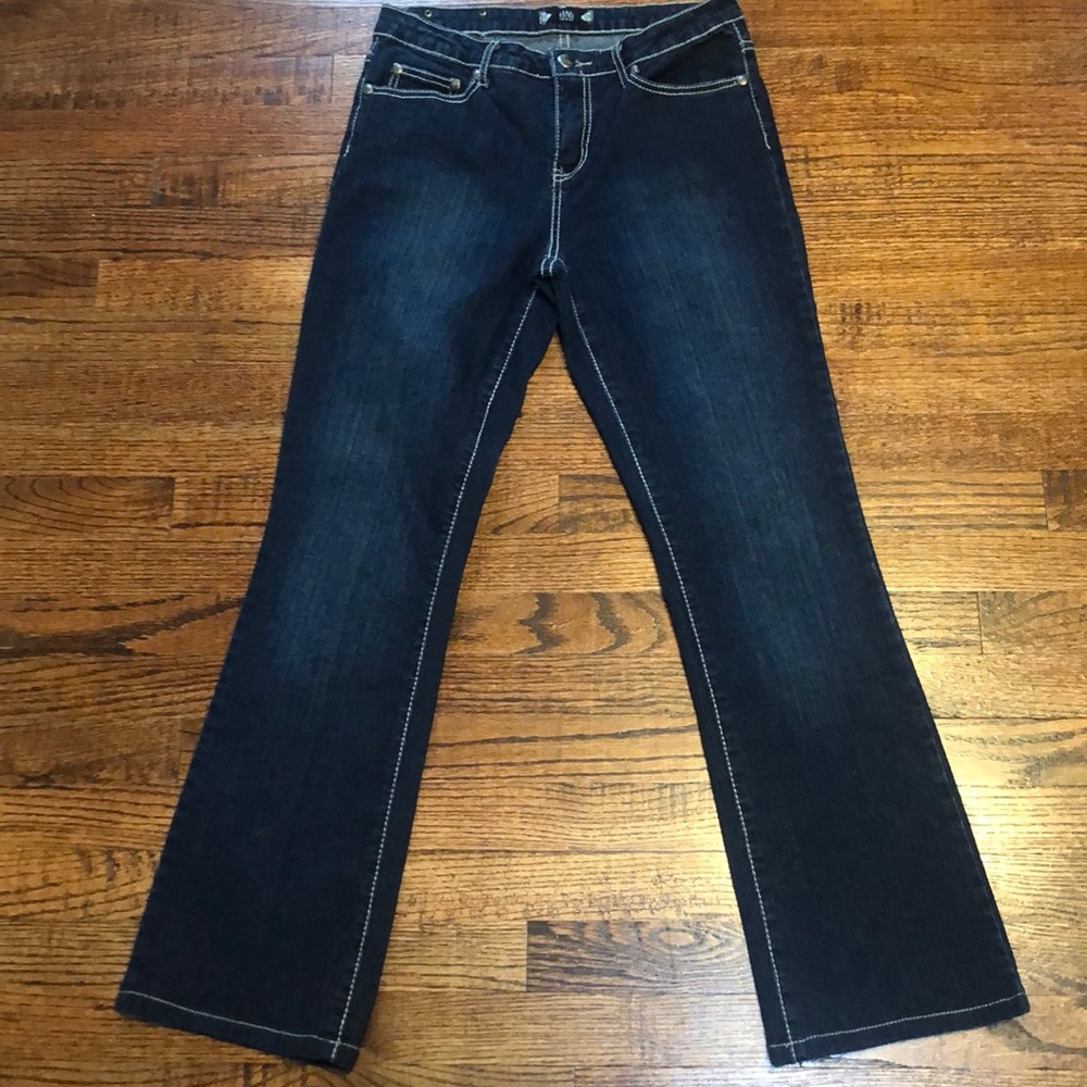 TruLuxe Womens Bootcut Jeans 30” waist 29” bling